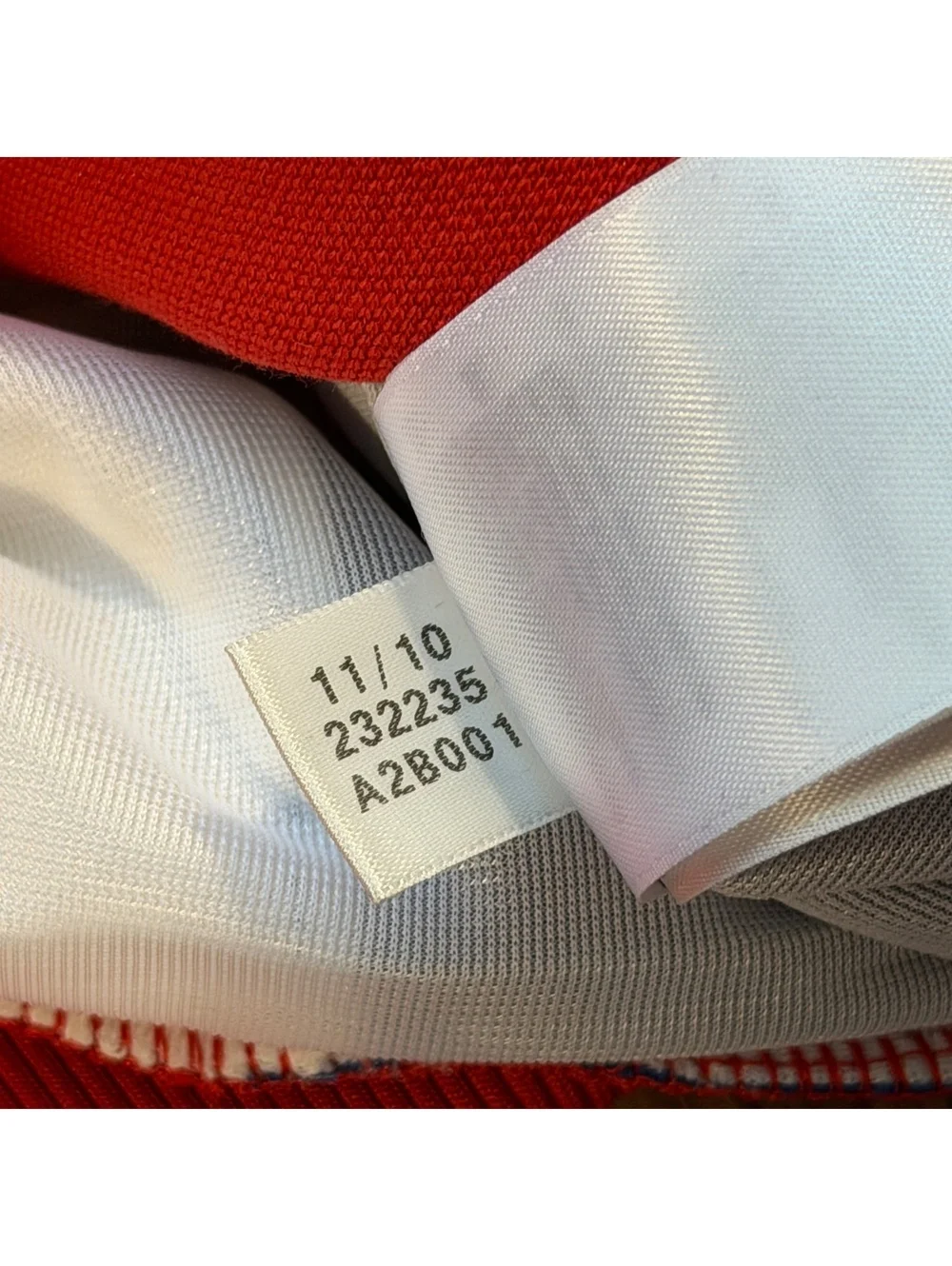 Adidas Originals Cuba Soccer Track Jacket Full Zip 2010 Red White Blue Size L